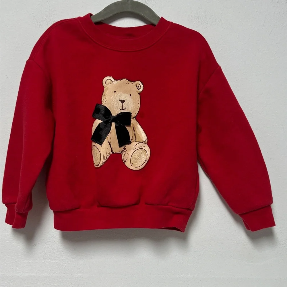 GAP set Red girls Sweatshirt size 3 years